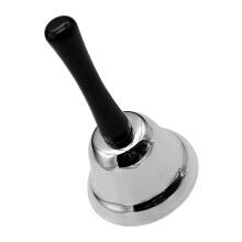 Quality Metal Rhythm Bell For Holiday Performances And-Silver