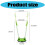 Freezer Bag Holder Adjustable Plastic Stand Adjustable Food 3