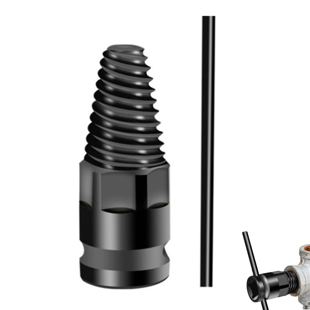 Water Pipe Screw Removal Tool Tap Extractor Bolt Remover High Hardness Slip-Resistant For Stripped Screws And Broken Bolts 6447073703935