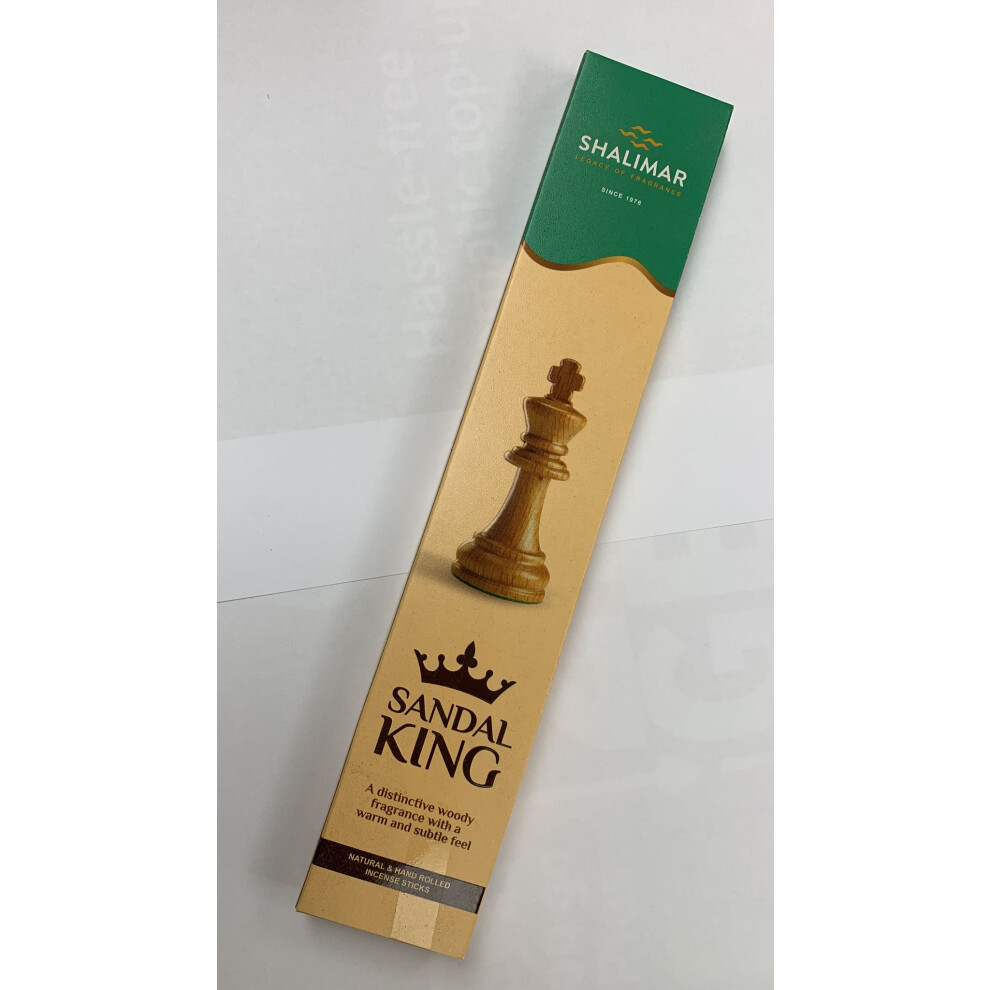 2Shalimar Sandal King Sandalwood incense Sticks 20 in a pack 40 sticks-image-OPC-PKHTCNR-NEW