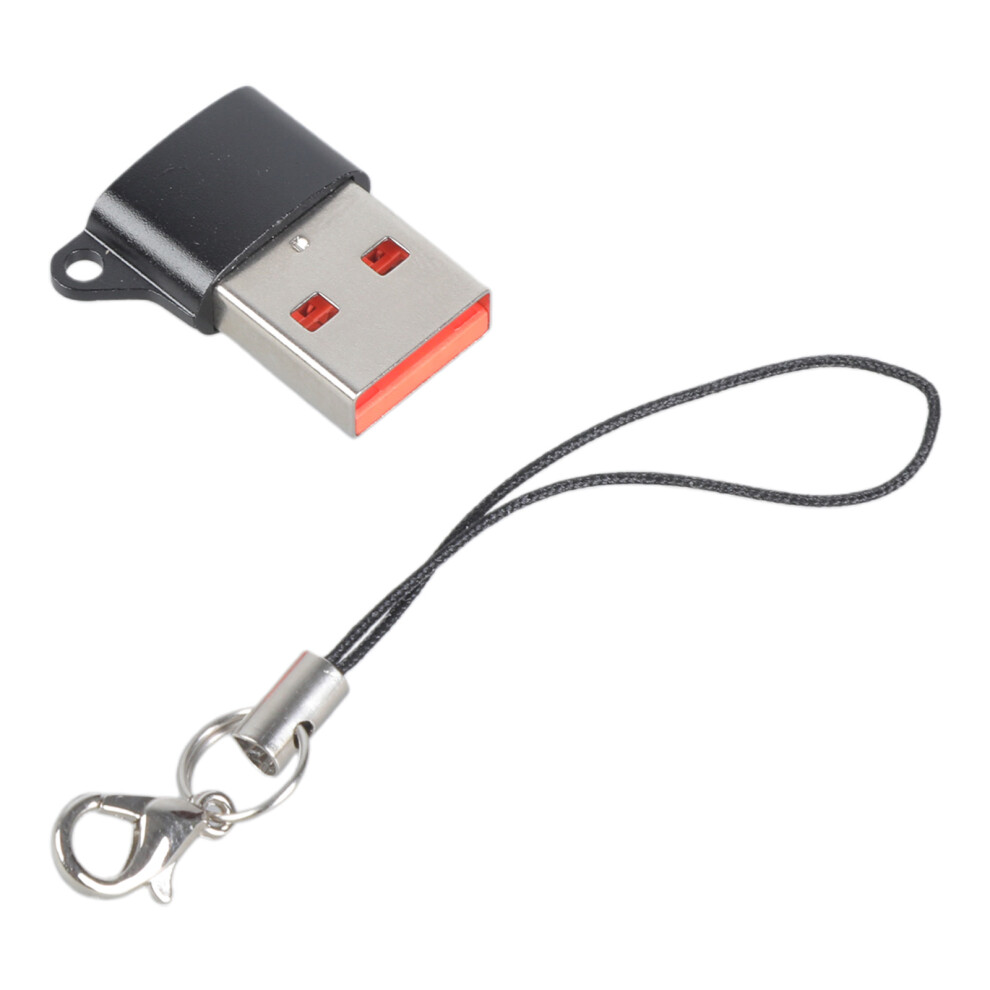 Usb Adapter, Usb C To Usb A Male Converters, Highly Speed- Black 7709000004072