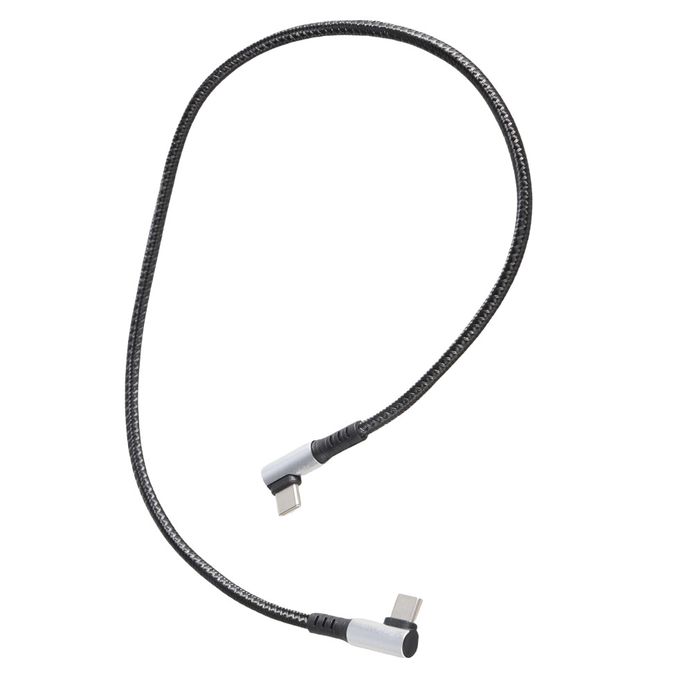 480Mbps Usb C To Usb C Cable 66W Fast-0.25M Double Elbow 7709000004133