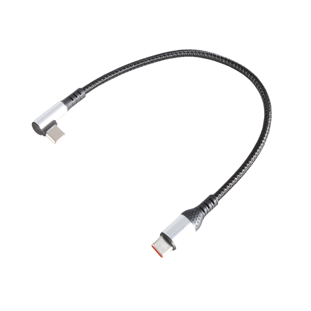 Usb C To Usb C Charging Cord 25/50Cm High-0.5M Single Elbow 7709000004201
