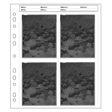 135/120 Negatives Film Storage Pages 45 Negative-45 film bag