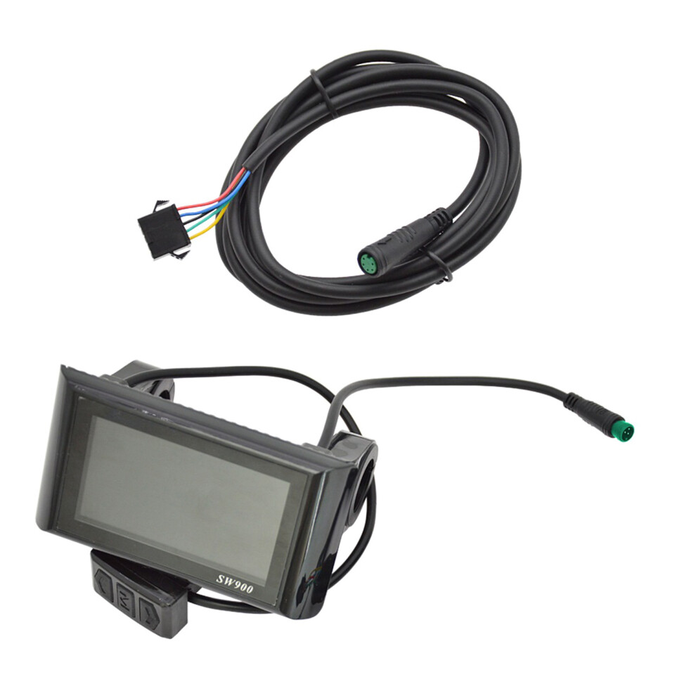 Ebike Sw900 Lcd Display Control Electric Bicycles Speed Meter 7709000004676