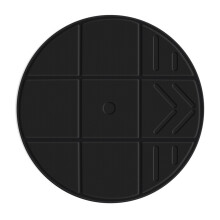 Nonslip VR Exercise Mat Gaming Pad for Immersive Gaming-black