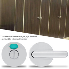 Türschlossbolzen für Toilettenschloss, Metall, einfache Befestigung, für Privatsphäre-Anzeige im Badezimmer