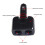 2-in-1-Power-Feuerzeug-Splitter, 80-W-Autoladegerät-Adapter mit 2