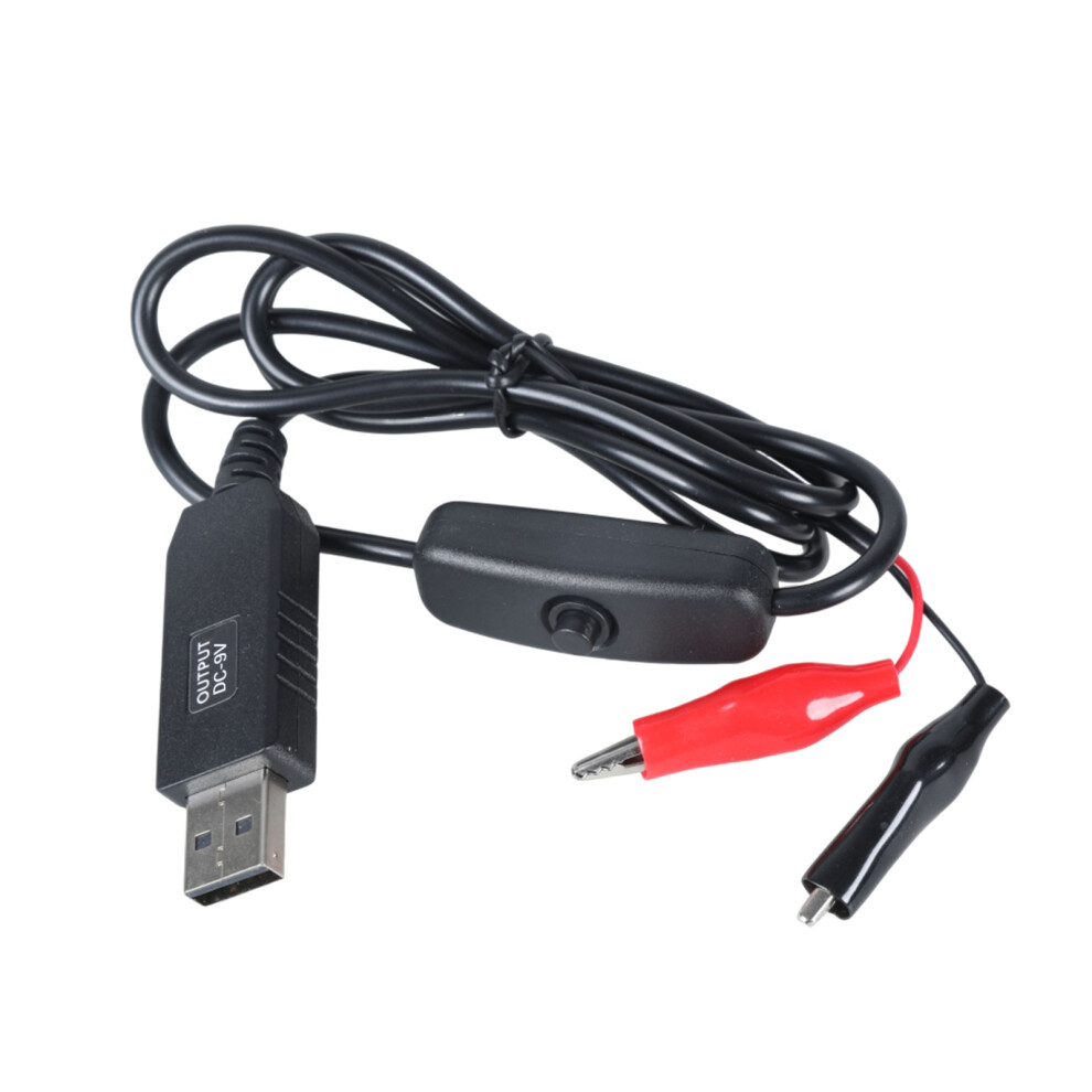 Usb 5V2a To 9V Alligators Clips Voltages Power Cable With 7732000127427
