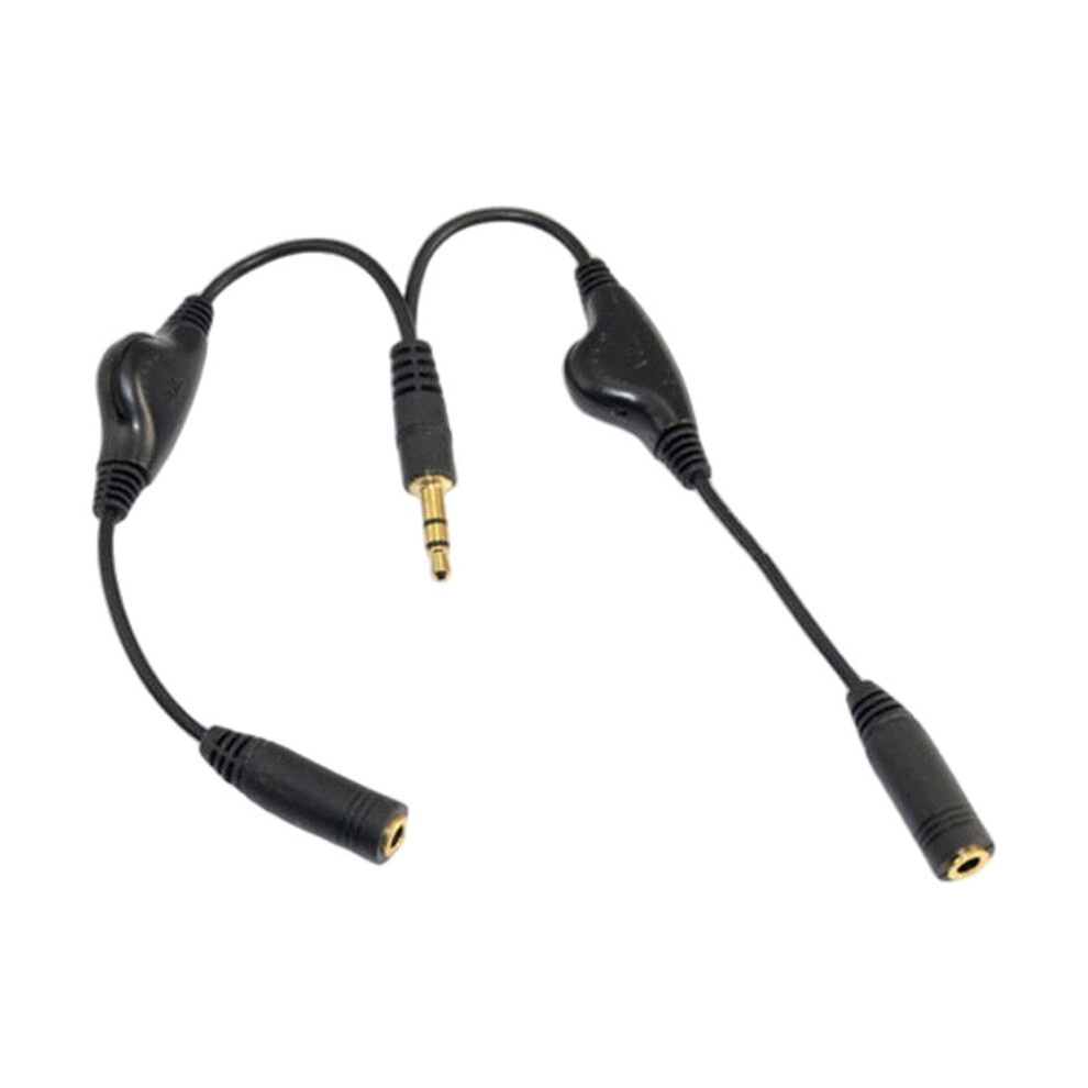 Headphone Y Splitter 3.5Mm Headset Y Adapters 2 Female To 1 Male 7732000127854