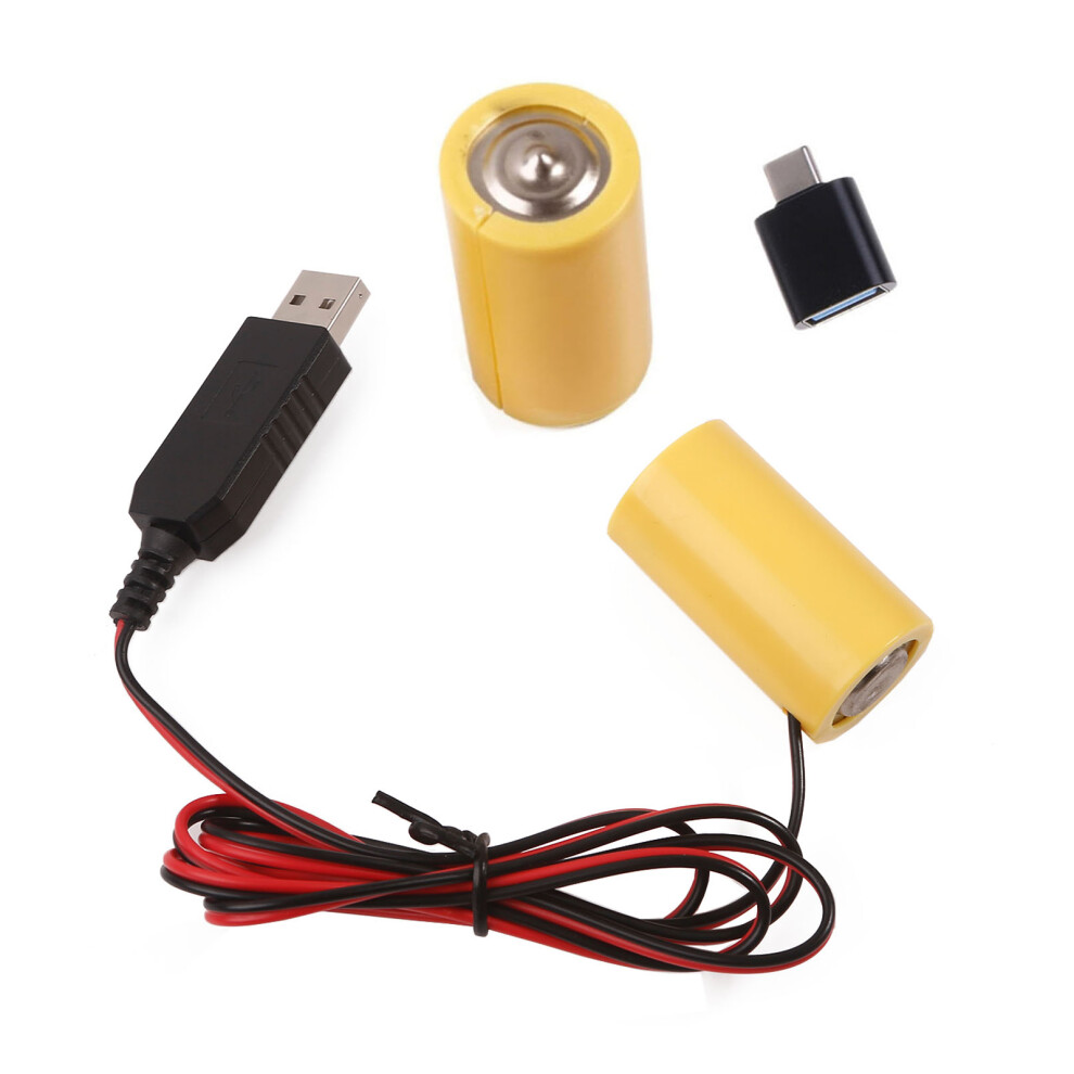 Universal 3V Lr14 C Battery Eliminators With Type C Adapter 7732000128462