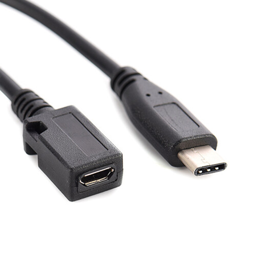USB TypeC to Micro USB Cable, UsbC Male to MicroUSB Female 2