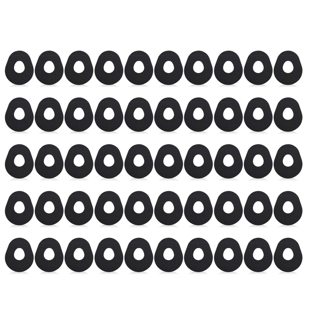 30/50Pcs Adhesive Patches for G7 Sports Sensor Fixed-Black 50