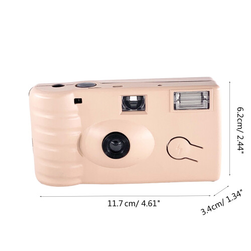 35mm Film Camera with Flash Single Use Disposable Cameras-Black 2