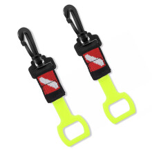 2Pcs Octopuses Mouthpieces Retainer with Spring Clip for Scubas