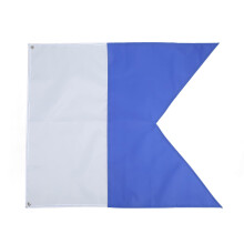 Diving Boats Flags Blue and White Scubas Dive Flags Water-L