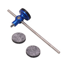 Adjustable Bass Drum Pedal Beater Aluminum Alloy Hammer-Blue