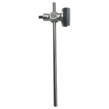 Metal Head Bass Drum Pedal Beater Percussion Instrument-Silver