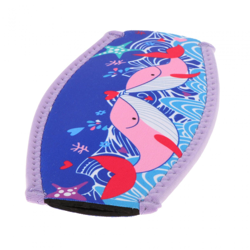 Purple Neoprene Diving Mask Straps Swimming Dives And Snorkels