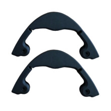 Silicone Protector Sleeve Skateboard Deck-Double board black 2