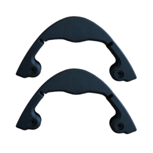 Silicone Protector Sleeve Skateboard Deck-Double board black 2