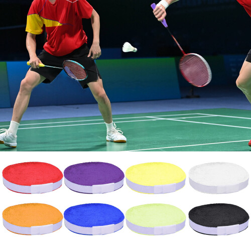 Water Absorbent Adhesive Squash Racket Grip for Racket-Purple 2