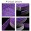 Water Absorbent Adhesive Squash Racket Grip for Racket-Purple 6