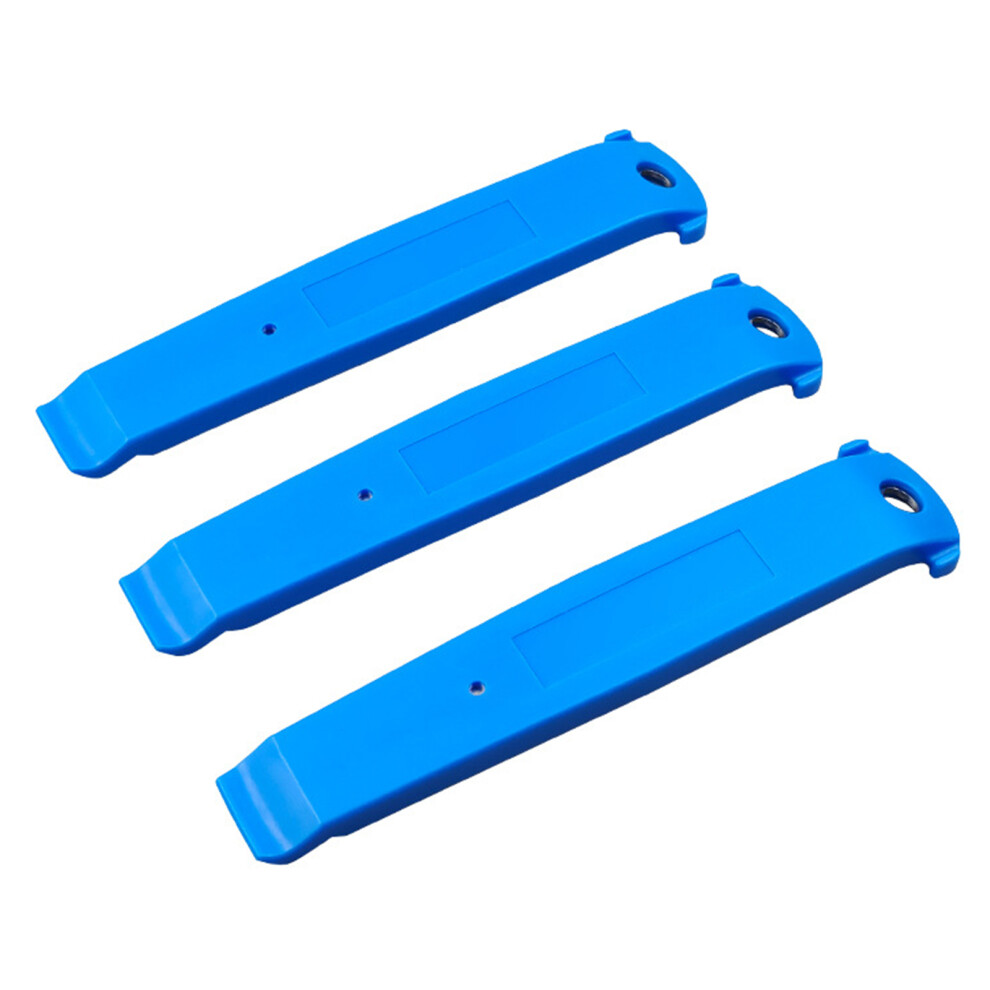 3Pcs Bicycles Tire Spoon Light Weight Cycling Disassembly-Blue 7696000098357