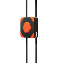 Wall Punching Pad Boxing Focuses Targets Wall-black orange M