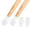 4Pcs Drum Dampener Silicone Drumstick Mute-2 orange 2 black 5
