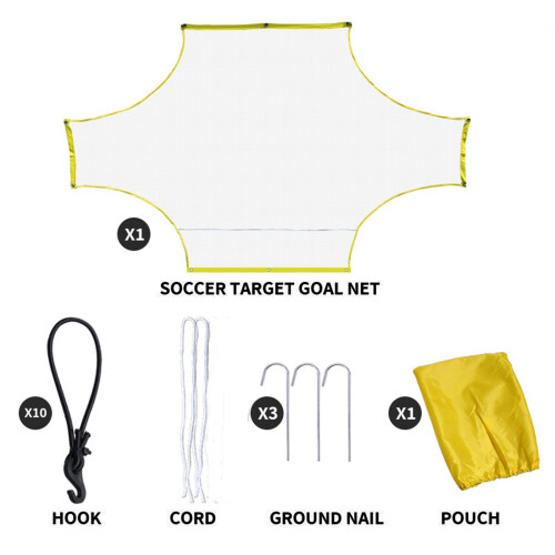 Scoring Training Equipment Soccer Goal-Model for 5 persons 2