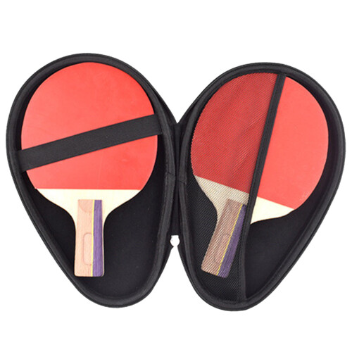 Pingpong Paddle Carry Case | Padded Table Tennis Racket-Red 2