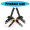 Front Fork Spring Shock Absorbers Scooter-red shock absorber 4