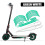 Waterproofs Scooter Decal Wheel Hub Protective-red and white 7