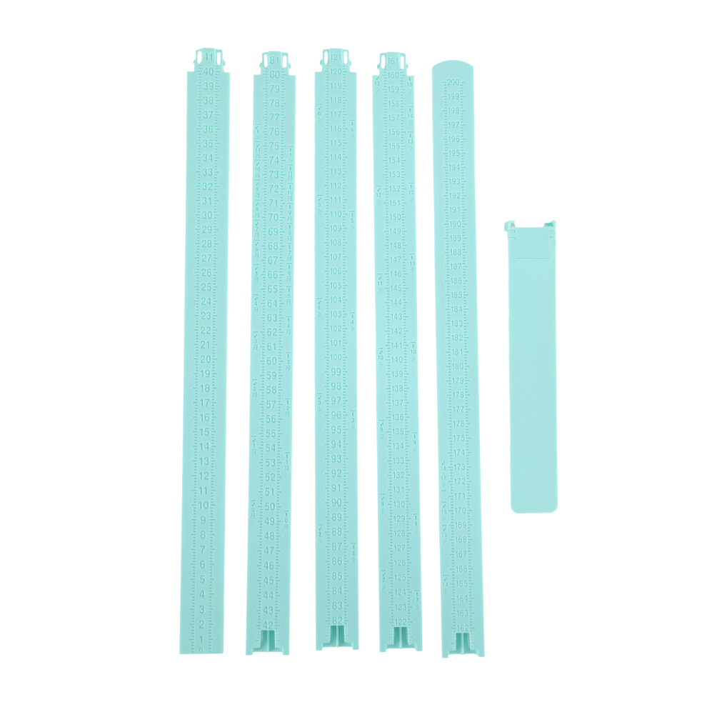 Growth Chart Baby Height Chart Spliced Height Ruler Kids- Blue
