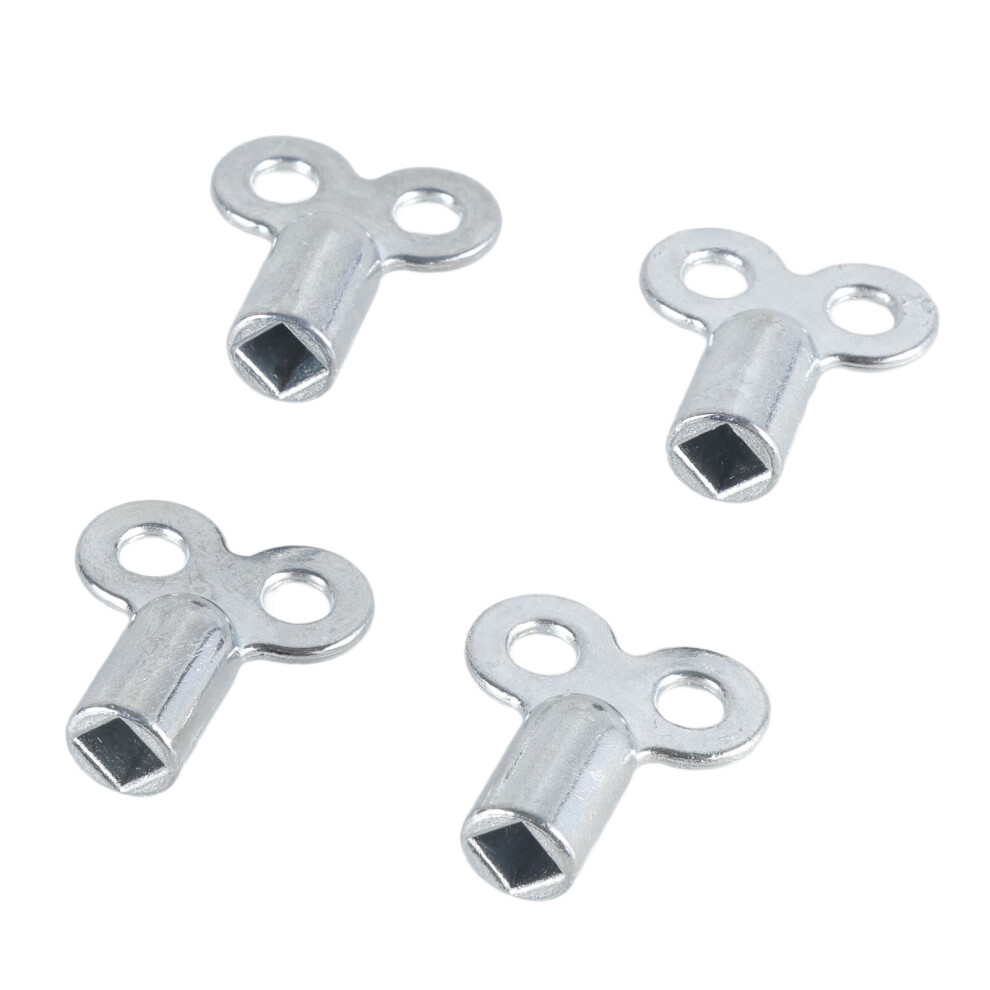 4Pcs/Set Radiator Bleeder Wrench Key Hvac-Extended Four Corner 7754000119806