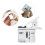 Mobile Phone Clip On Microscope Lens with LEDs Easy Carry 4