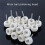 Wool Felt Grinding Bit, Buffing Wheels With Mandrel For-10 6