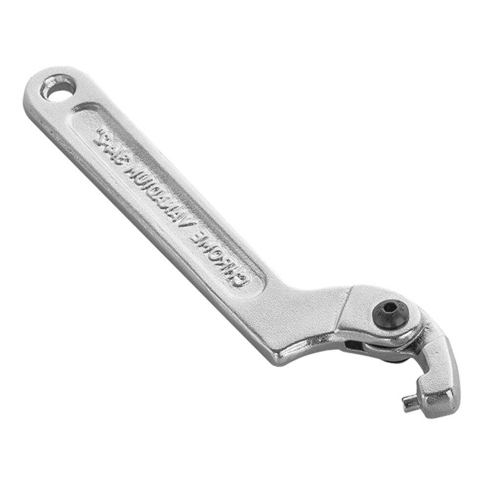 Adjustable Wrench Hook C Type Spanner Tool Nut Bolts-19To51mm 7754000120116