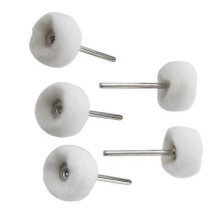 Wool Felt Grinding Bit, Buffing Wheels With Mandrel For-10