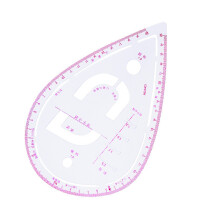 Multifunctional Patchwork Ruler French Curved-Sewing ruler 6403