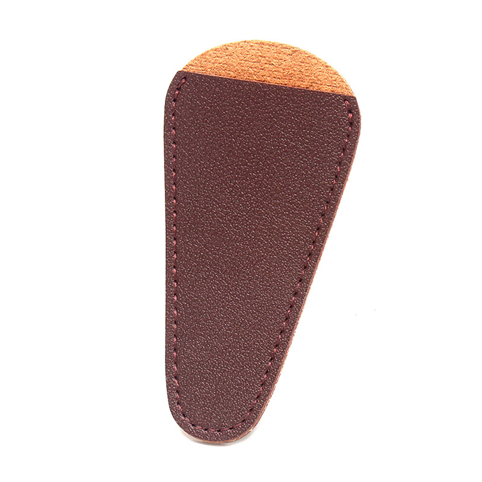 Scissor Tip Covers Scissors Leather Sheath Safety-Brown 7754000120550