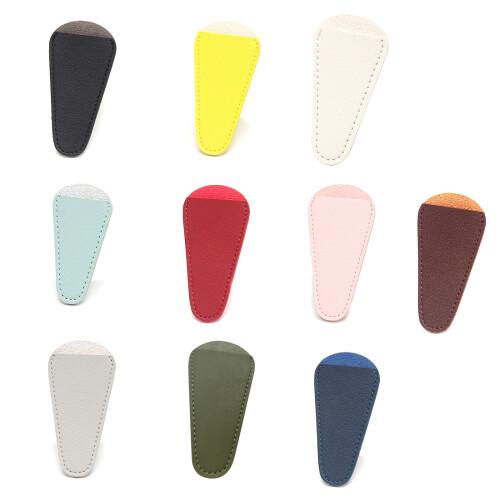Scissor Tip Covers Scissors Leather Sheath Safety-brown 1