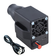 Portable BBQ Fan Air Blower Adjustable Speed 5V USB-round mouth