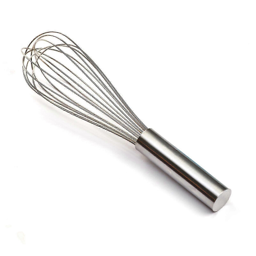 Stainless Steel Egg Beaters and Liquid Scraper - Durable Baking Tools for Effortless Mixing