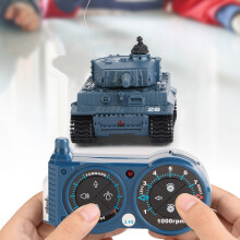 1/72 Scale RC Tank Toy for Kids, 4 CH, Lights & Sound
