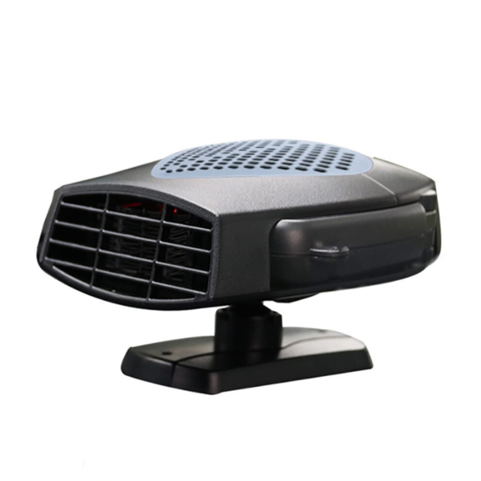 All Cars Portable Electronic Car Heater Plug-In Cigarette Lighter 12V 150W 2In1 Heating Defrost Defogger Windscreen Black 9393856755707