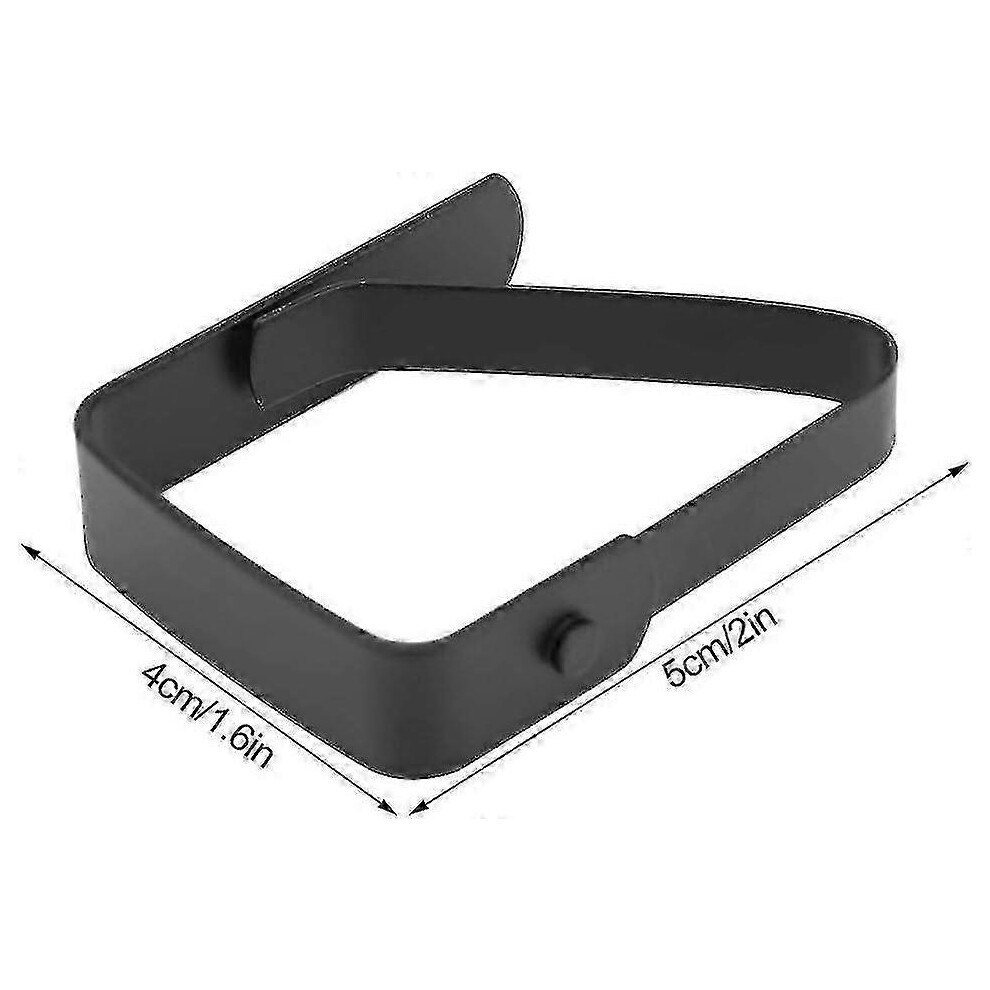 Set of 4 stainless steel tablecloth clips, ideal for picnics, weddings, patios, camping