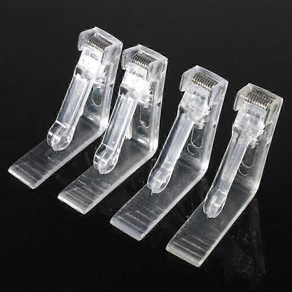 16 Pcs Plastic Tablecloth Clips Outdoor Tablecloth Holder for Party Picnic Transparent Colors