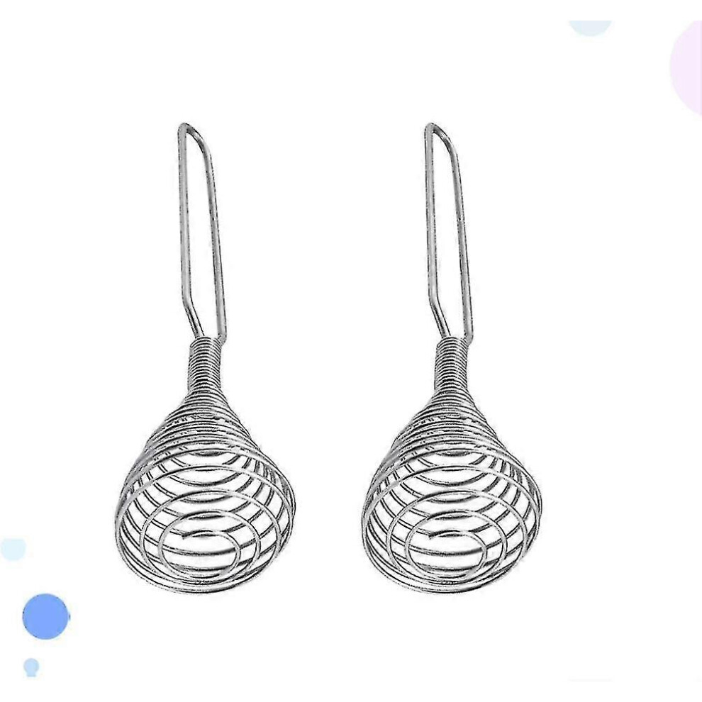 Pack Stainless Steel Spring Whisk, Manual Egg Beater, Kitchen Accessories for Mixing and Beating